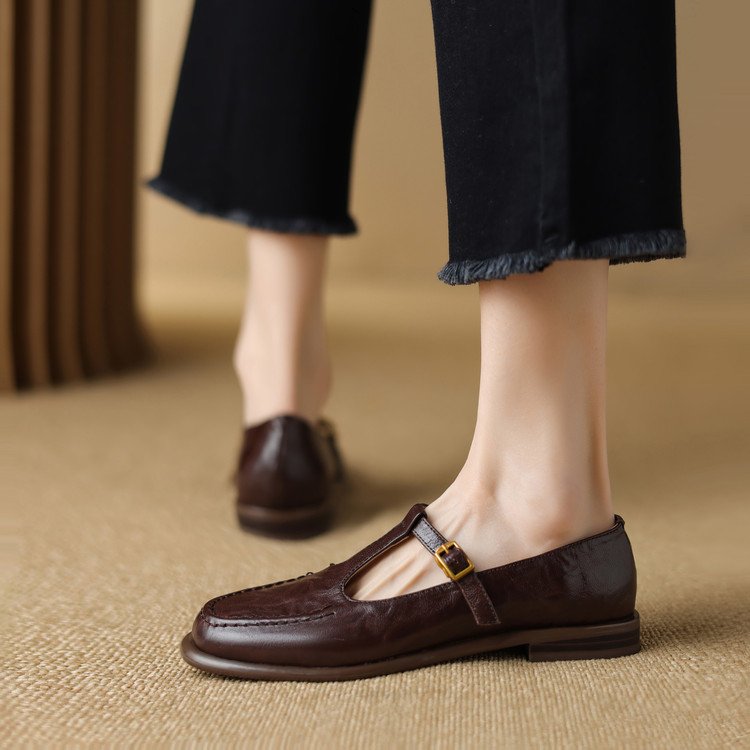 Deep Mouth Flat Shoes - Style m.html - Image 4